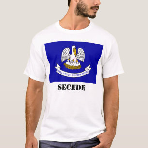 ルイジアナペリカン旗は、脱退します Tシャツ