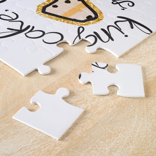 ルイジアナマルディグラスバーボン通りカーニバル ジグソーパズル (側面)