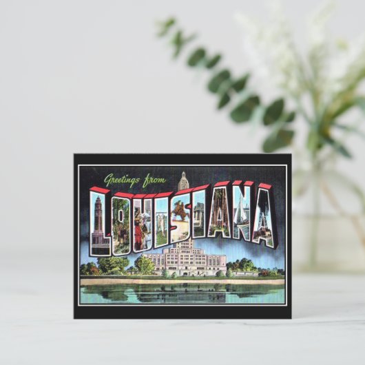 ルイジアナヴィンテージはがき ポストカード (スタンド正面)