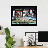 ルイジアナヴィンテージポスタークレオール ポスター (ホームオフィス)