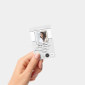 ルイジアナ公証人公式バッジの州QRコード付き バッジ (手持ち)