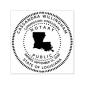 ルイジアナ公証人 セルフインキングスタンプ (デザイン)