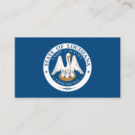 ルイジアナ印章 名刺 (正面)