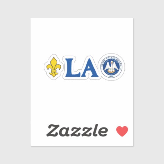 ルイジアナ印 シール (シート)