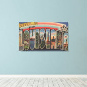 ルイジアナ大文字場面ルイジアナ キャンバスプリント (インサイチュ (ウッドフロア))