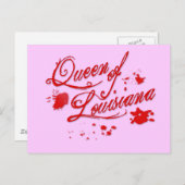 ルイジアナ女王 ポストカード (正面/裏面)