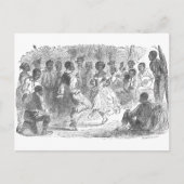 ルイジアナ州のクリスマスイブの祭典 シーズンポストカード (正面)