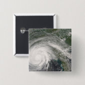 ルイジアナ州のハリケーン・グスタフ 缶バッジ (正面&裏面)