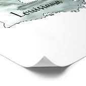 ルイジアナ州イラストレーション絵画ズ ポスター (角)