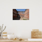 ルイジアナ州シュリーブポートの古い放棄建物 ポスター (キッチン)