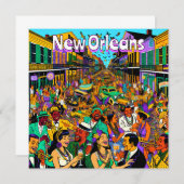 ルイジアナ州ニューオーリンズの人々おもしろい (正面/裏面)