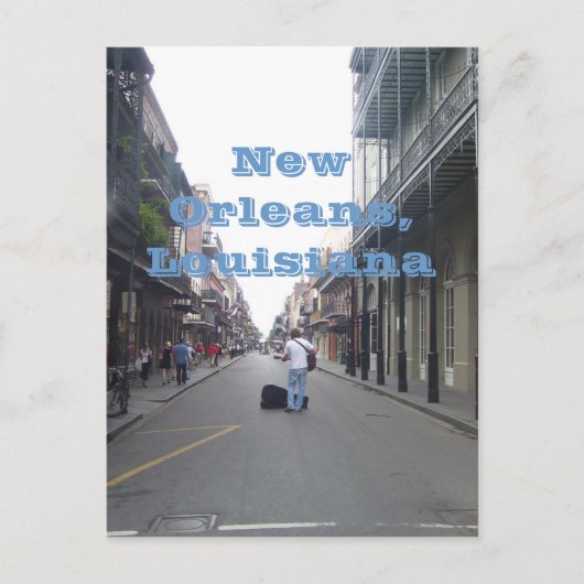 ルイジアナ州ニューオーリンズ ポストカード (正面)