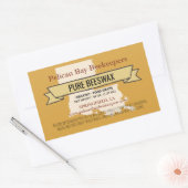 ルイジアナ州ハニー製品長方形ステッカー 長方形シール (封筒)