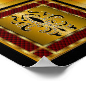 ルイジアナ州バイヴラルイジアナ ポスター (角)