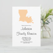 ルイジアナ州ピーチ ファミリーリユニオン 招待状 (スタンド正面)