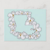 ルイジアナ州フラワーマグノリア ポストカード (正面)