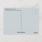 ルイジアナ州フランスの第4四半期のシダ ポストカード (裏面)