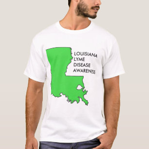 ルイジアナ州ライム病啓発 Tシャツ