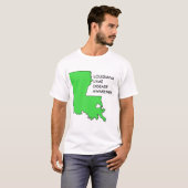 ルイジアナ州ライム病啓発 Tシャツ (正面フル)