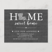 ルイジアナ州引っ越しアナウンスはがき 案内ポストカード (正面)