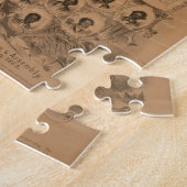 ルイジアナ州憲法とコンベンションメンバー1868 ジグソーパズル (側面)