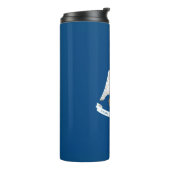 ルイジアナ州旗のダイナミック表示 タンブラー (回転左)