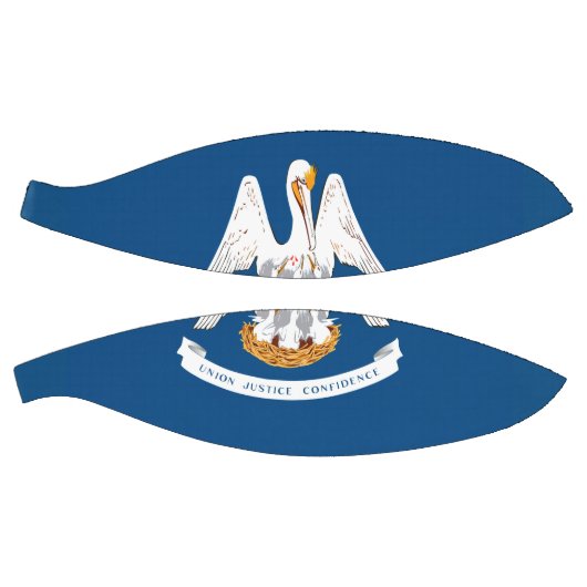 ルイジアナ州旗のダイナミック表示 バスケットボール (パネル)