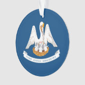 ルイジアナ州旗デザイン オーナメント (正面)