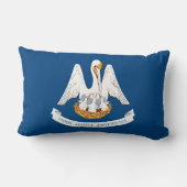ルイジアナ州旗デザイン ランバークッション (裏面)