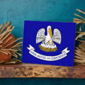 ルイジアナ州旗プラーク フォトプラーク (側面)