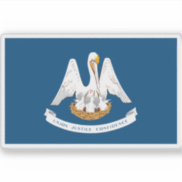 ルイジアナ州旗 シール