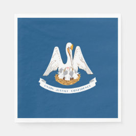 ルイジアナ州旗 スタンダードランチョンナプキン