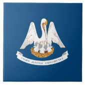 ルイジアナ州旗 タイル (正面)