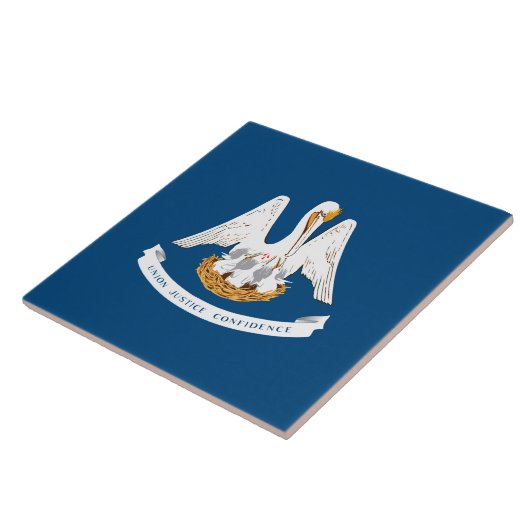 ルイジアナ州旗 タイル (側面)