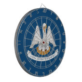 ルイジアナ州旗 ダーツボード (正面左)