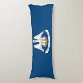 ルイジアナ州旗 ボディピロー (正面縦)