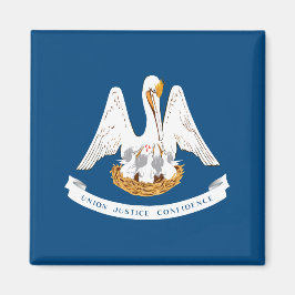 ルイジアナ州旗 マグネット