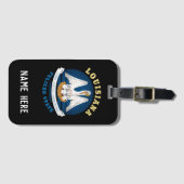 ルイジアナ州旗 ラゲッジタグ (正面横)