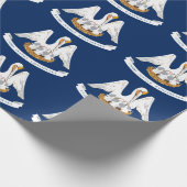 ルイジアナ州旗 ラッピングペーパー (角)