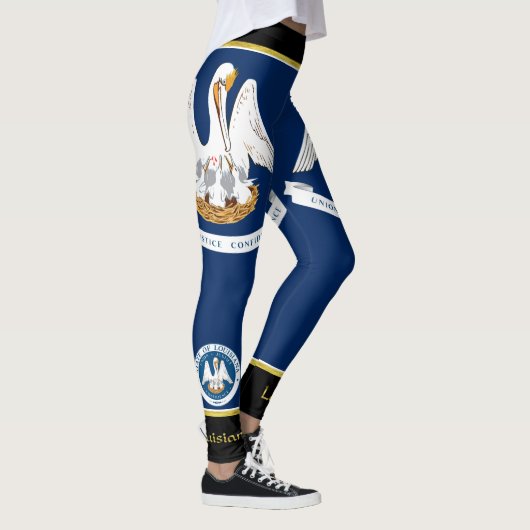 ルイジアナ州旗 レギンス (右)