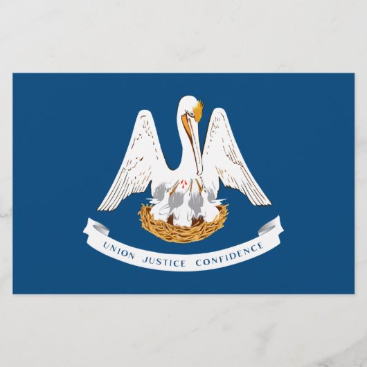 ルイジアナ州旗 便箋 (正面)