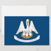 ルイジアナ州旗 便箋 (正面/裏面)