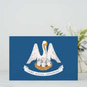 ルイジアナ州旗 便箋 (スタンド正面)