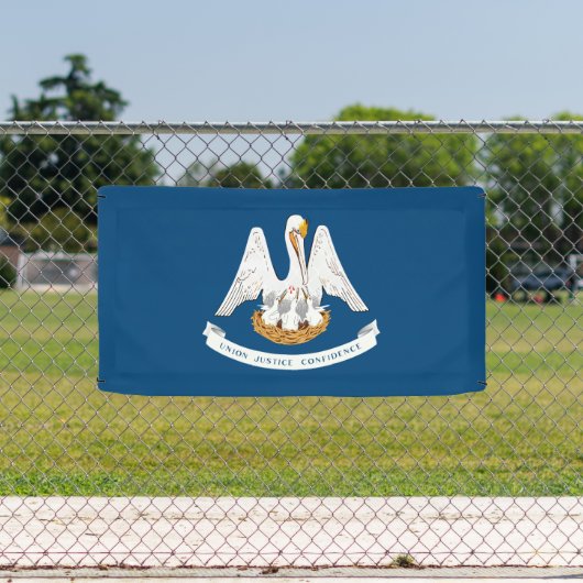 ルイジアナ州旗 横断幕 (インサイチュ)