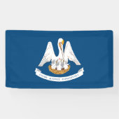 ルイジアナ州旗 横断幕 (横)