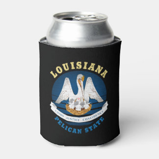 ルイジアナ州旗 缶クーラー