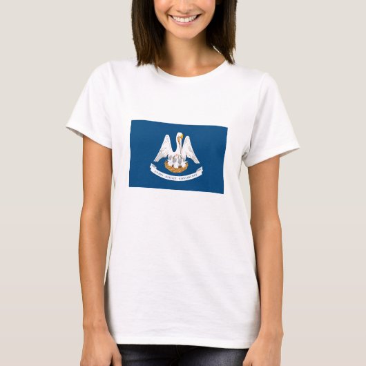 ルイジアナ州旗 Tシャツ (正面)
