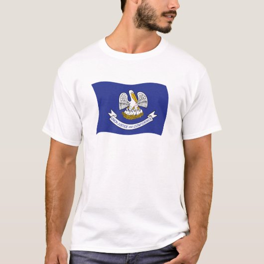 ルイジアナ州旗Tシャツ Tシャツ (正面)