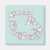 ルイジアナ州花 マグネット (正面)