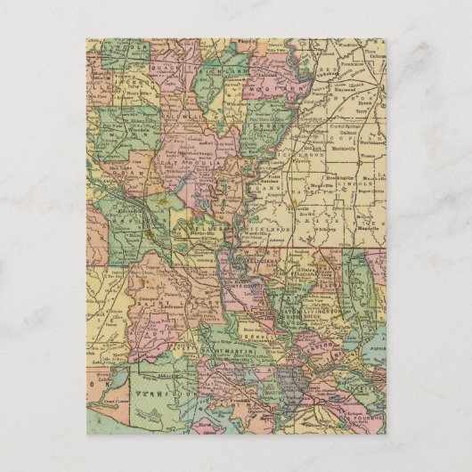 ルイジアナ州10 ポストカード (正面)